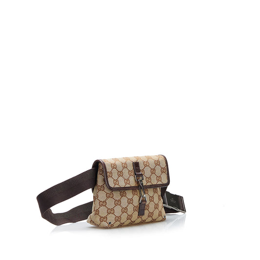 GG Canvas Jackie Belt Bag