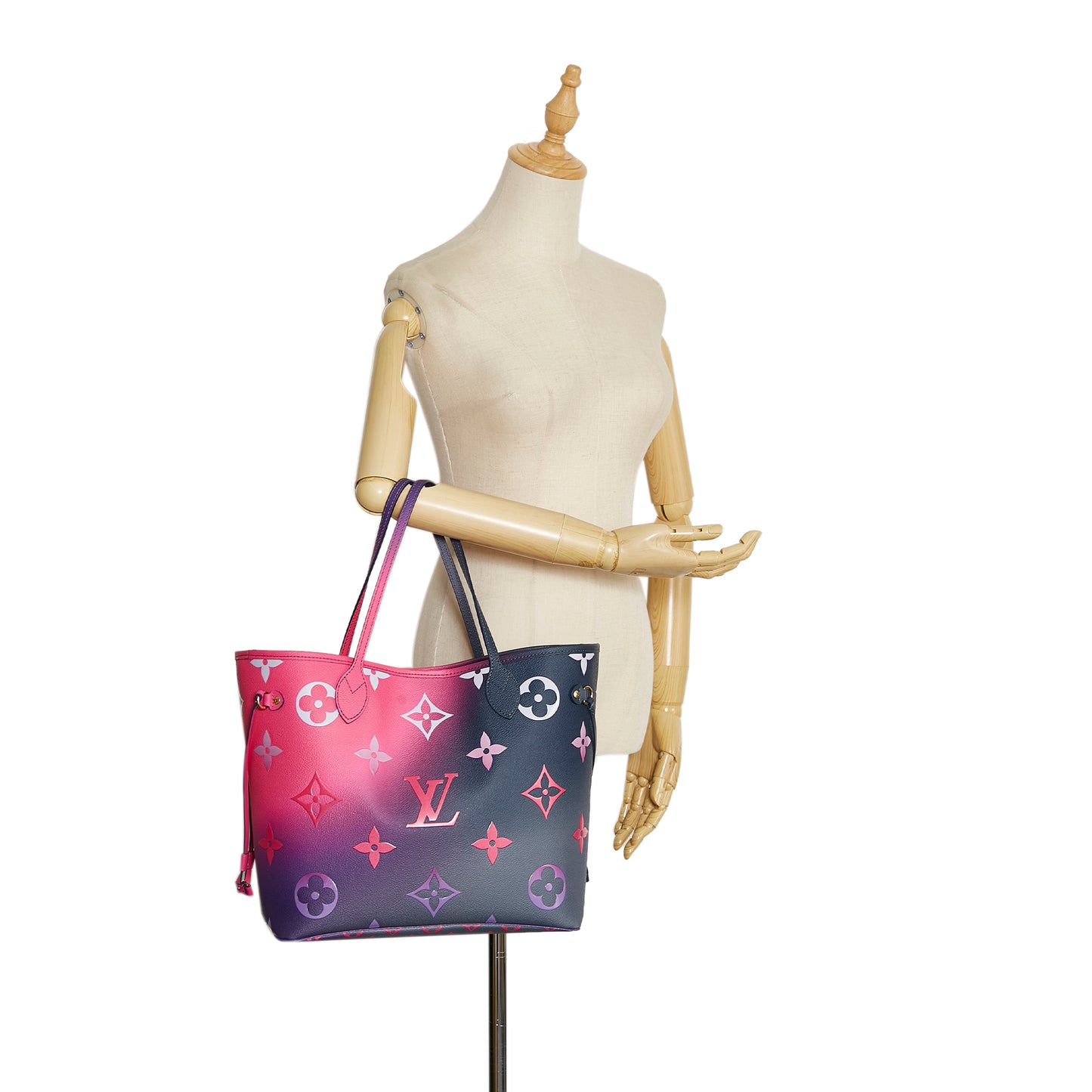 Monogram 'Spring in the City' Midnight Neverfull MM