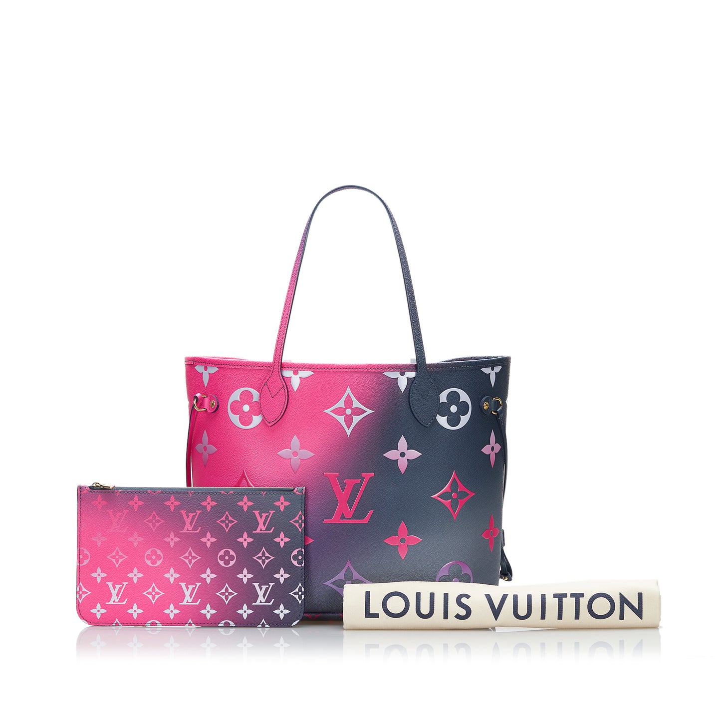 Monogram 'Spring in the City' Midnight Neverfull MM