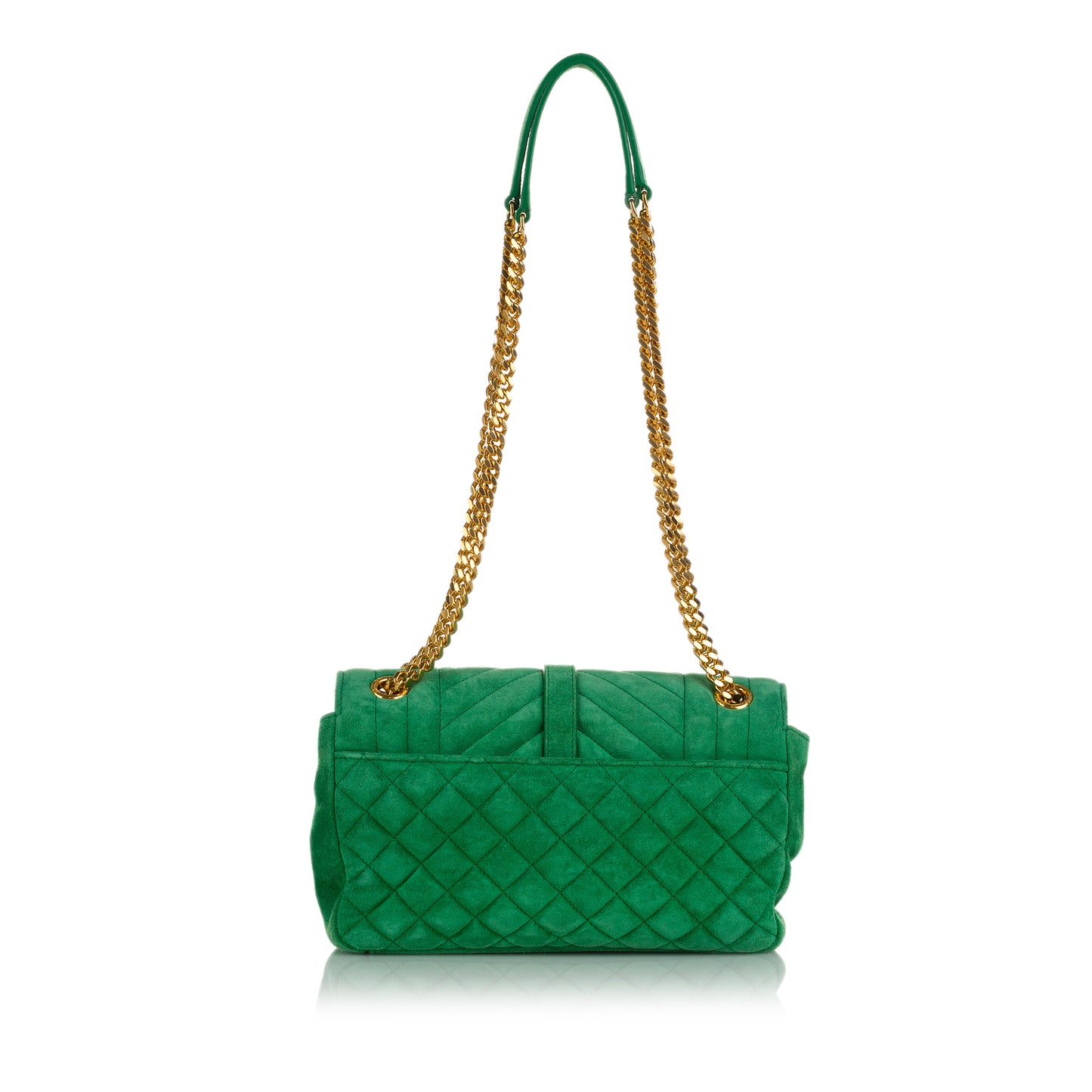Triquilt Suede Shoulder bag
