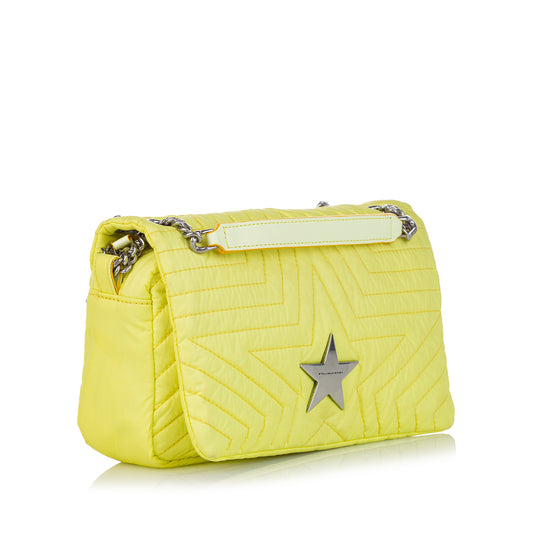 Star Flap Nylon Shoulder Bag