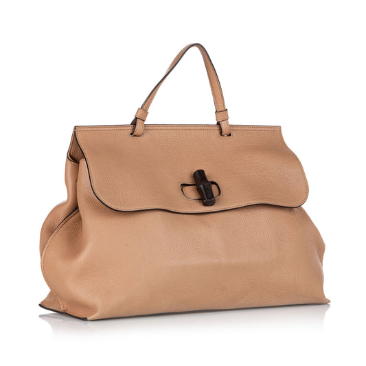 Bamboo Daily Leather Satchel