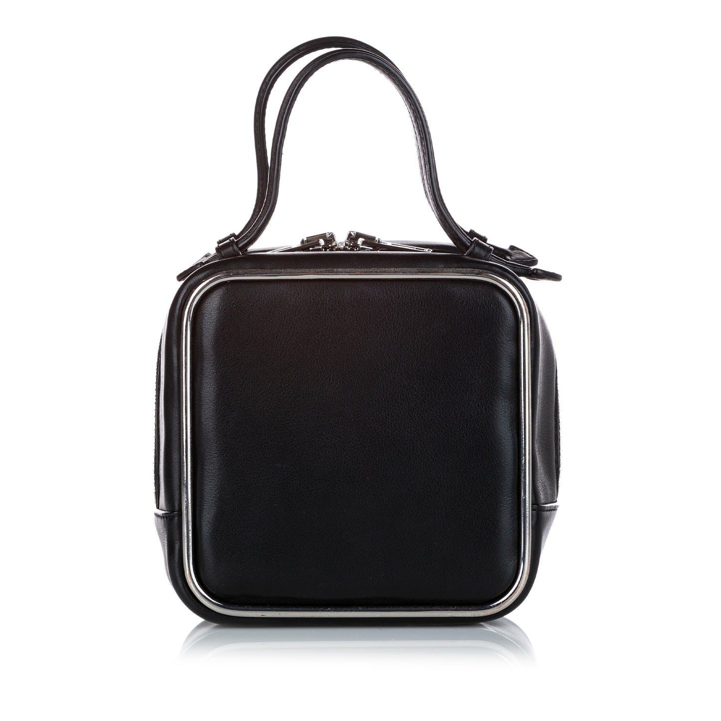 Halo Square Leather Handbag