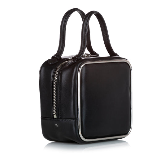 Halo Square Leather Handbag