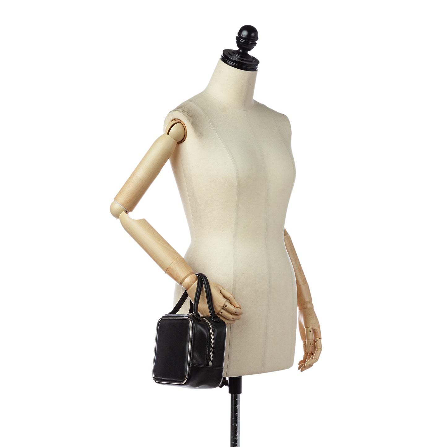 Halo Square Leather Handbag