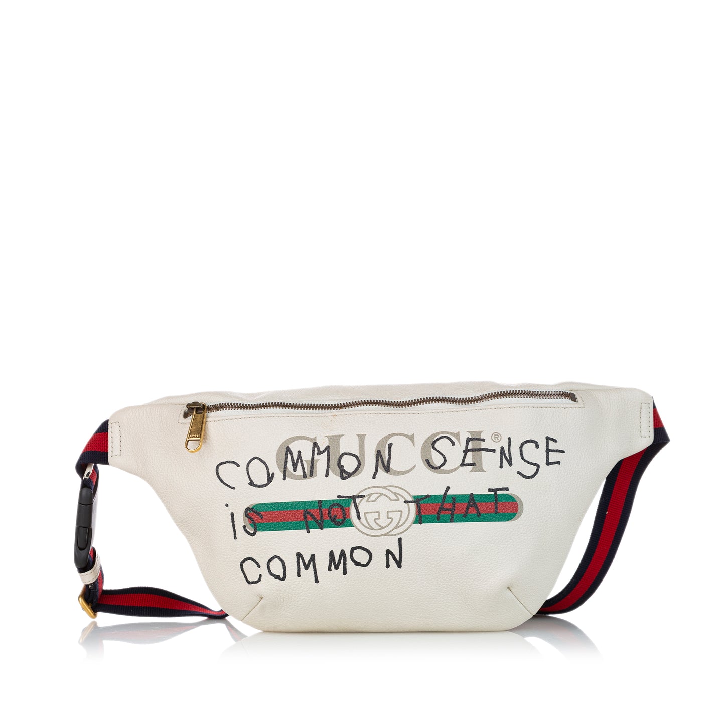 2018 Logo Leather Belt Bag