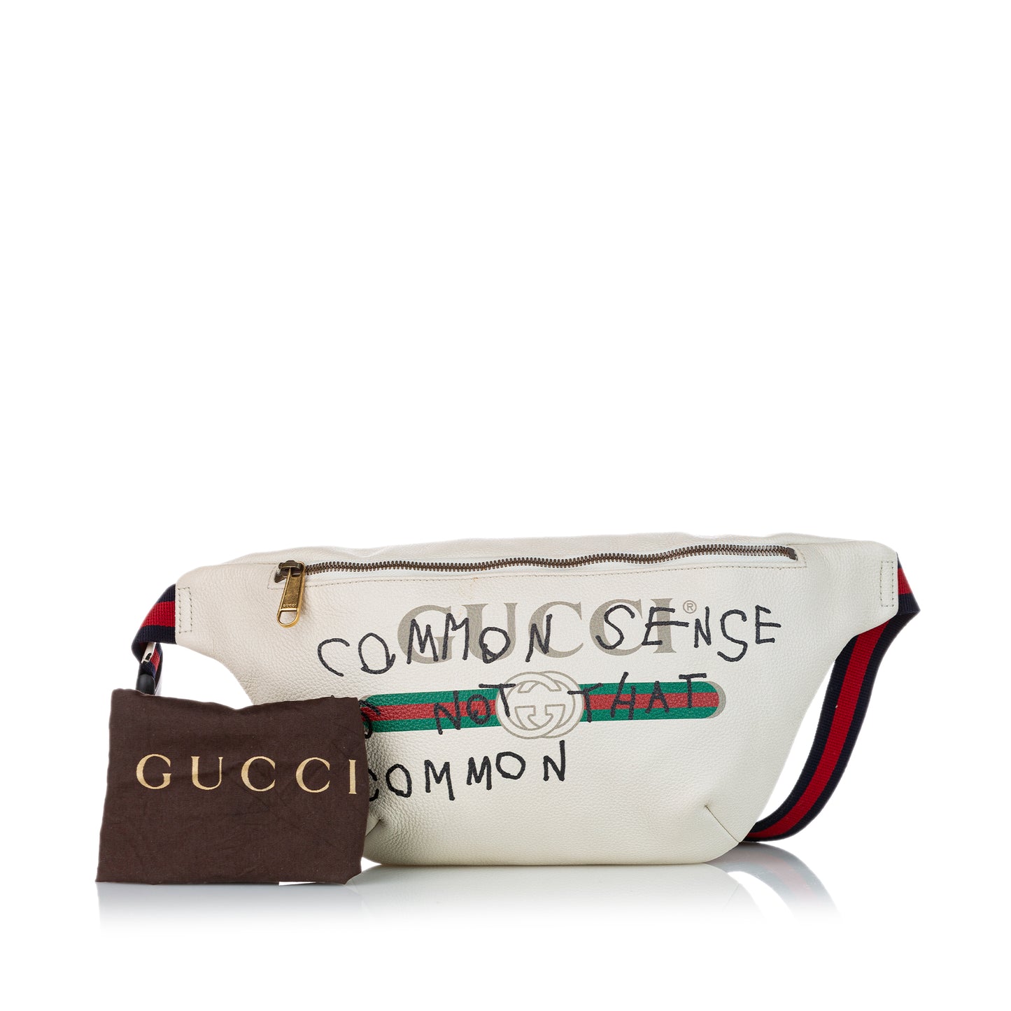 2018 Logo Leather Belt Bag