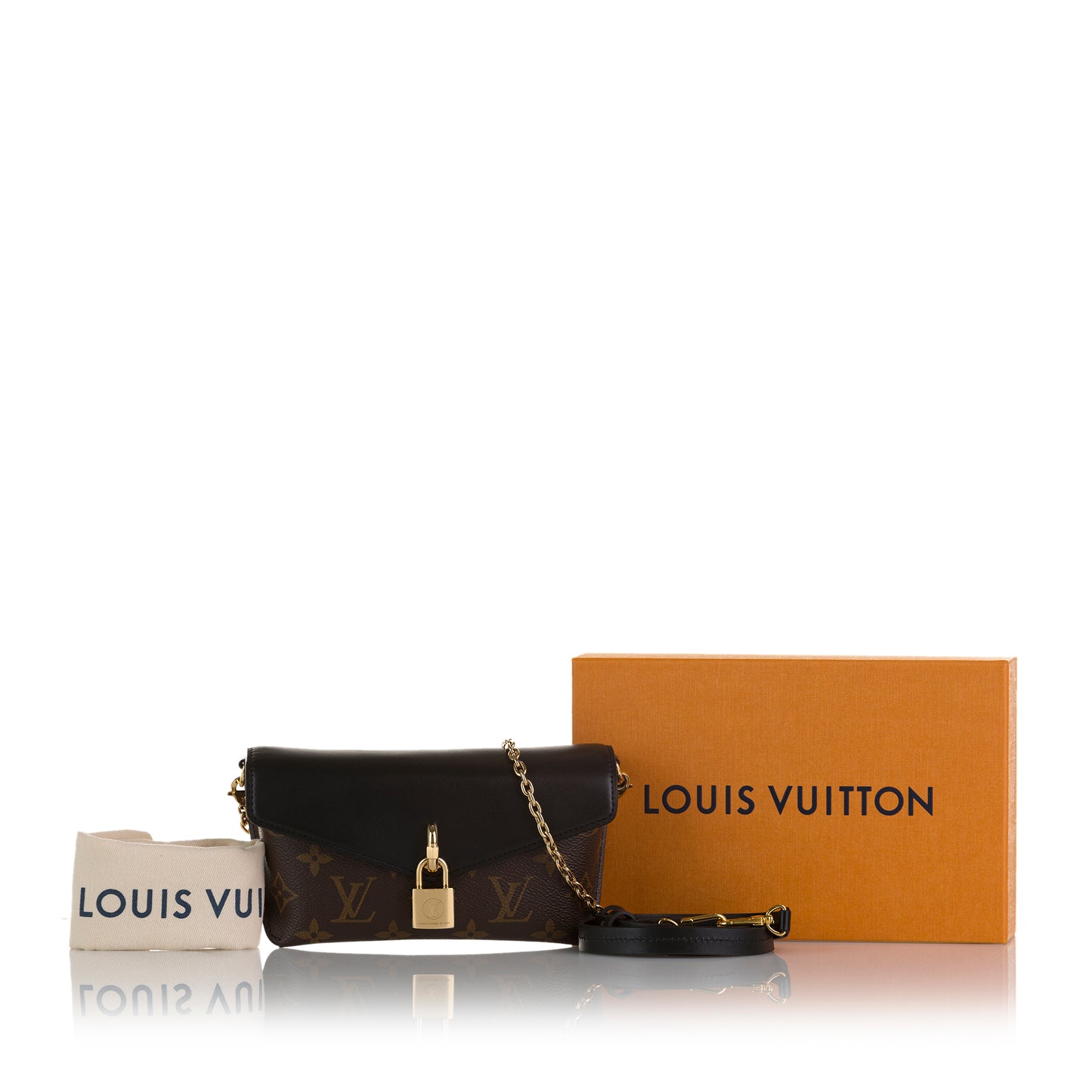 Monogram Padlock On Strap