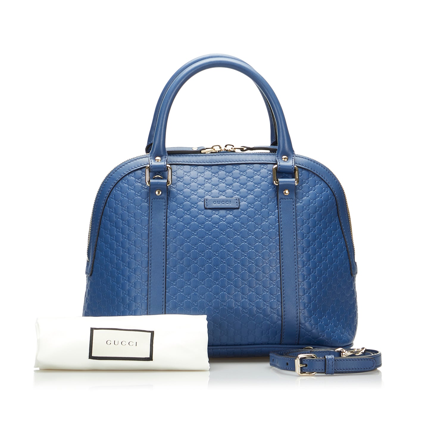 Medium Microguccissima Dome Satchel