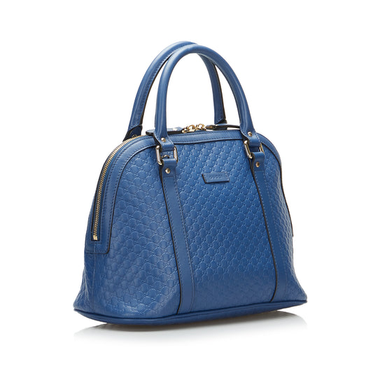 Medium Microguccissima Dome Satchel