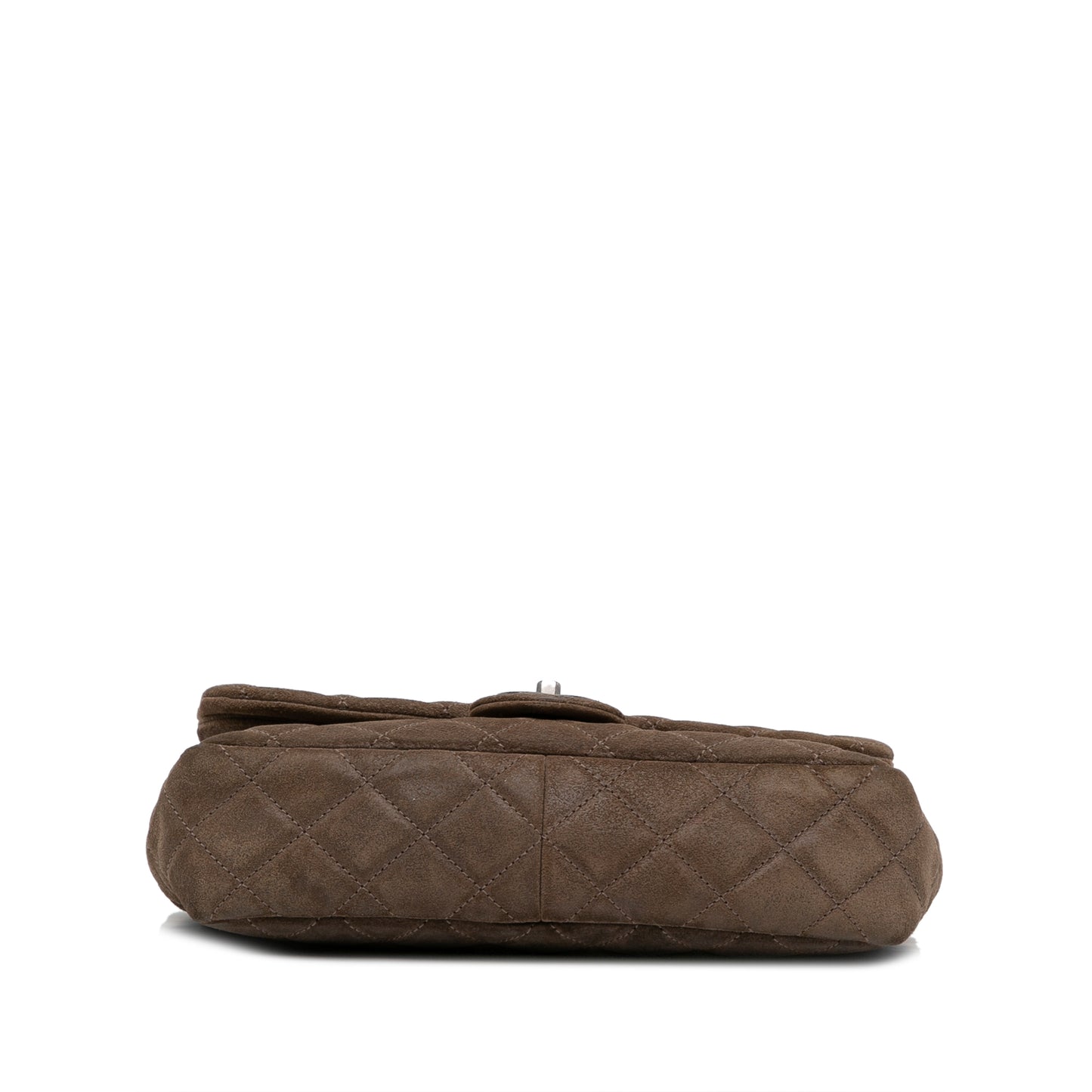 Small Classic Suede Double Flap