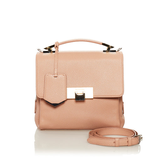 Mini Soft Le Dix Cartable Leather Crossbody Bag