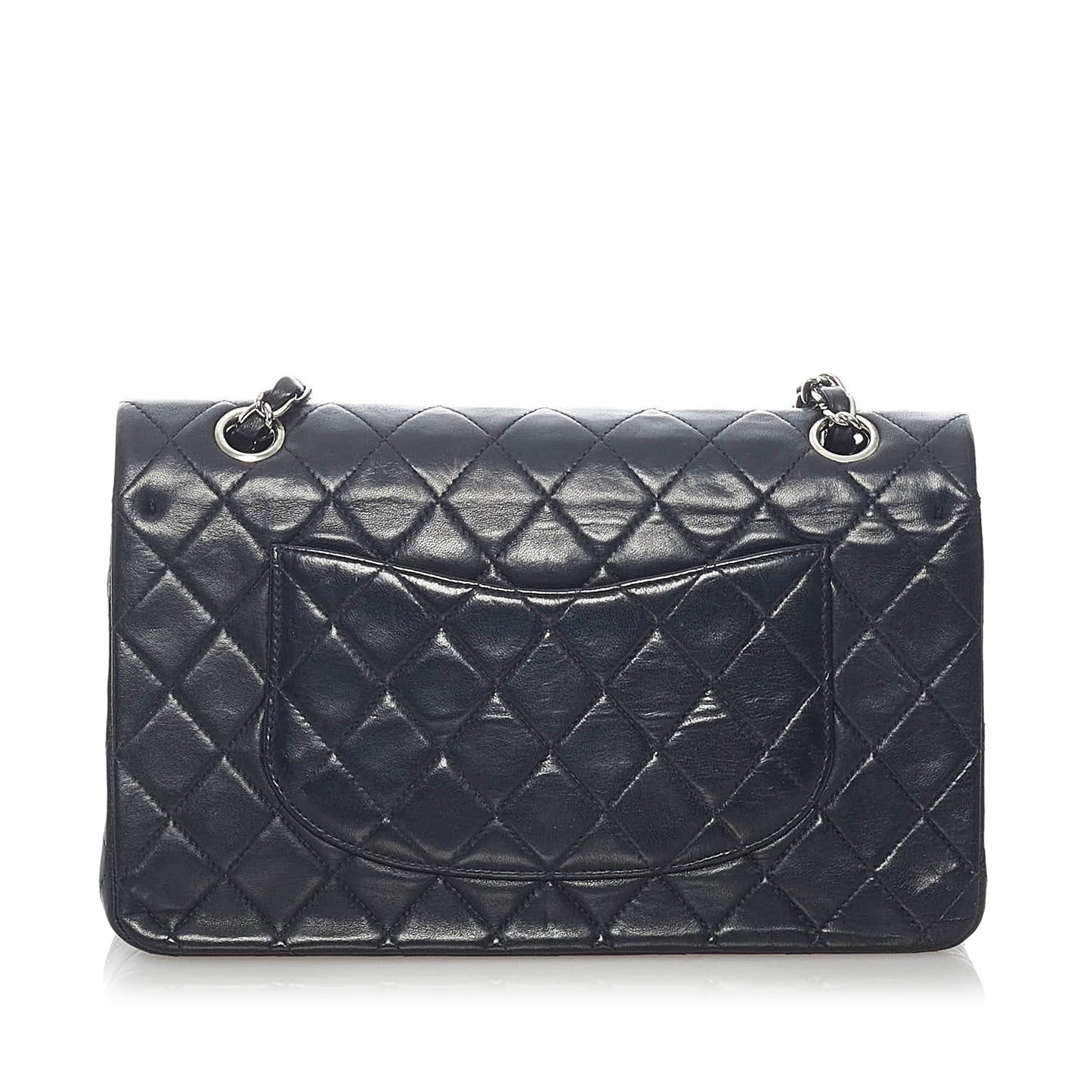 Medium Classic Lambskin Double Flap