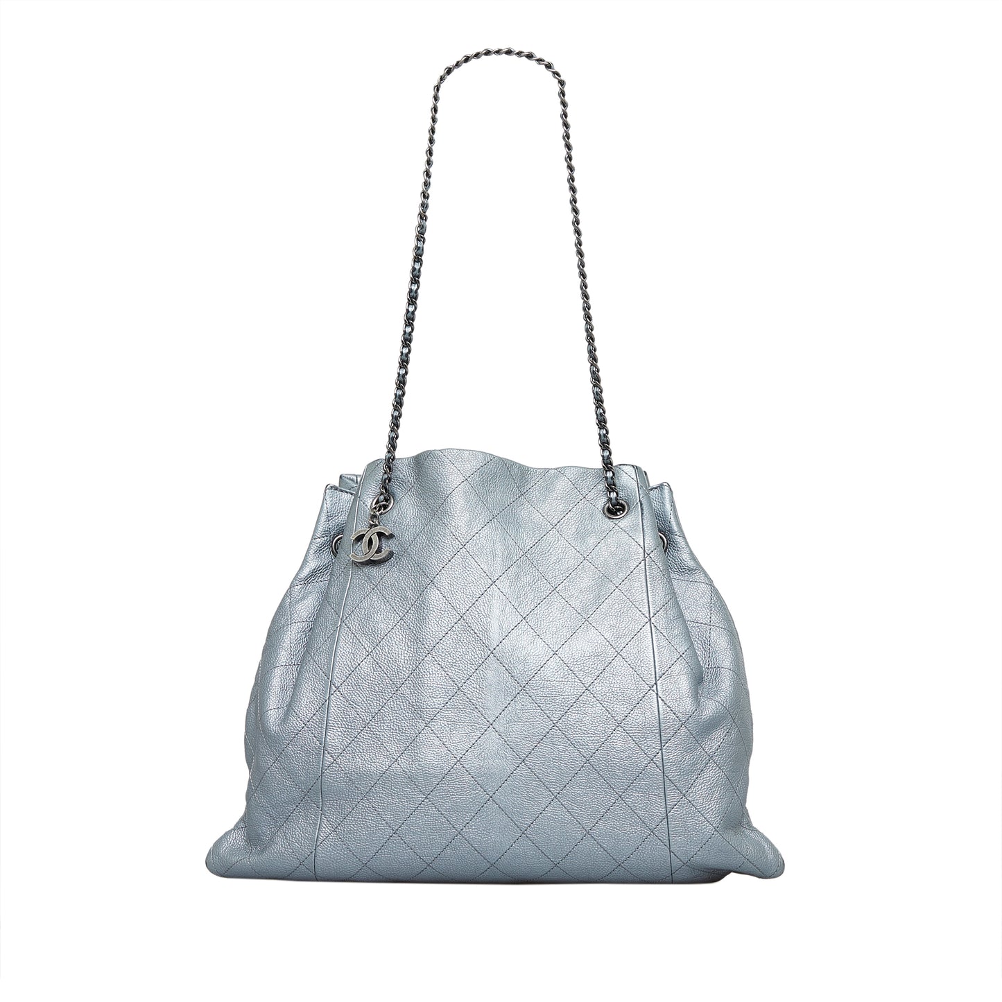 CC Quilted Drawstring Tote