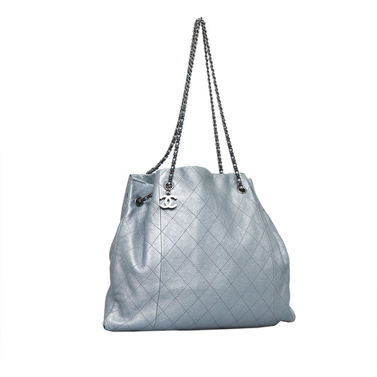 CC Quilted Drawstring Tote