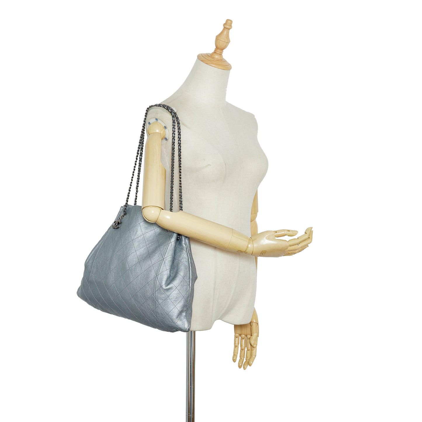 CC Quilted Drawstring Tote