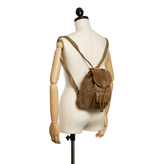 Bamboo Suede Backpack