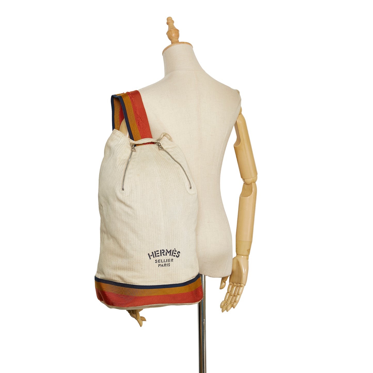 Toile Chevron Cavalier Sling Bag