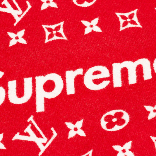 Louis Vuitton x Supreme Monogram Wool Scarf