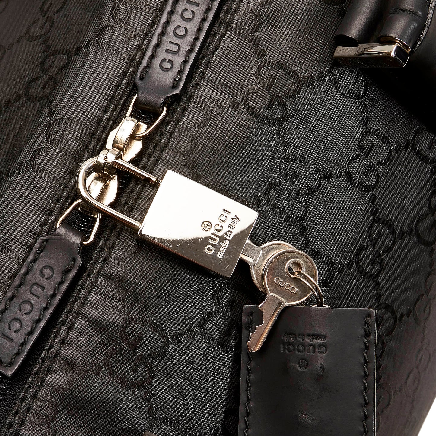 GG Nylon Boston Bag