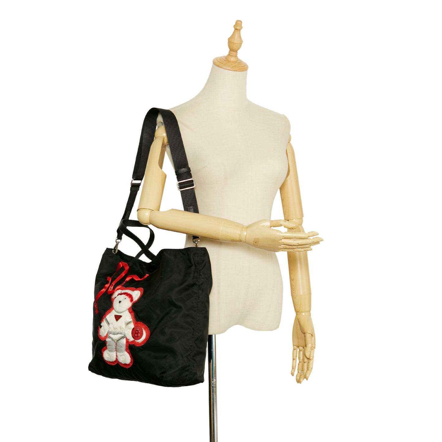 Beijing Olympics Teddy Bear Tessuto Tote