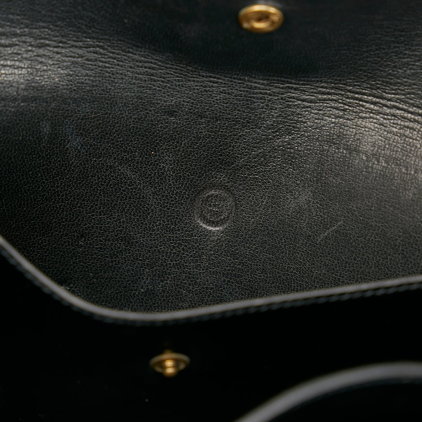 Box Calf Leather Clutch Bag