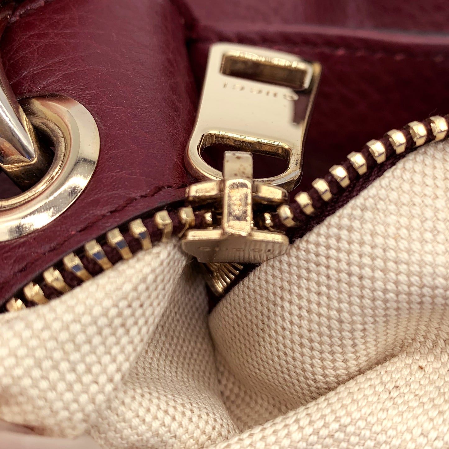 Bamboo Shopper Leather Satchel