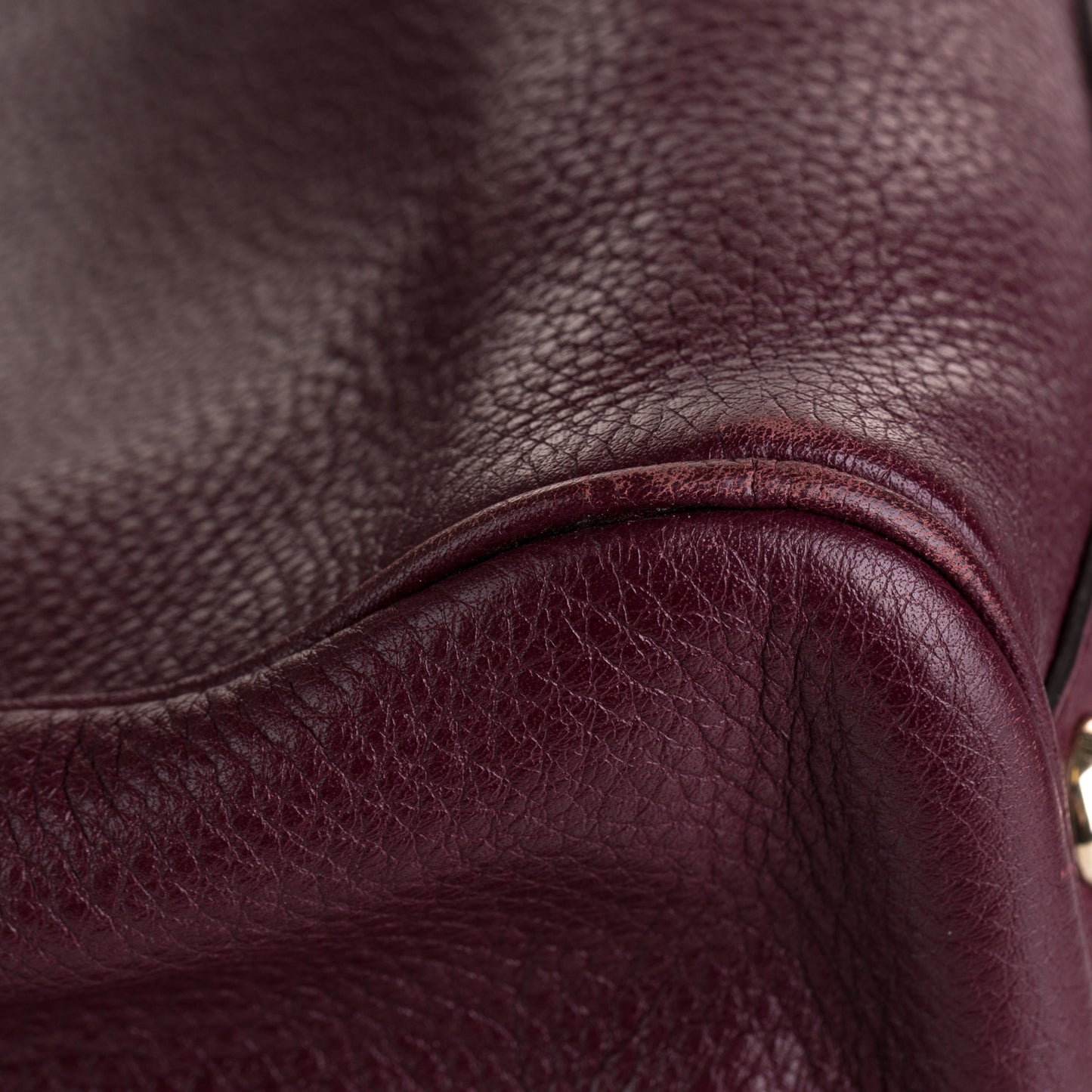 Bamboo Shopper Leather Satchel