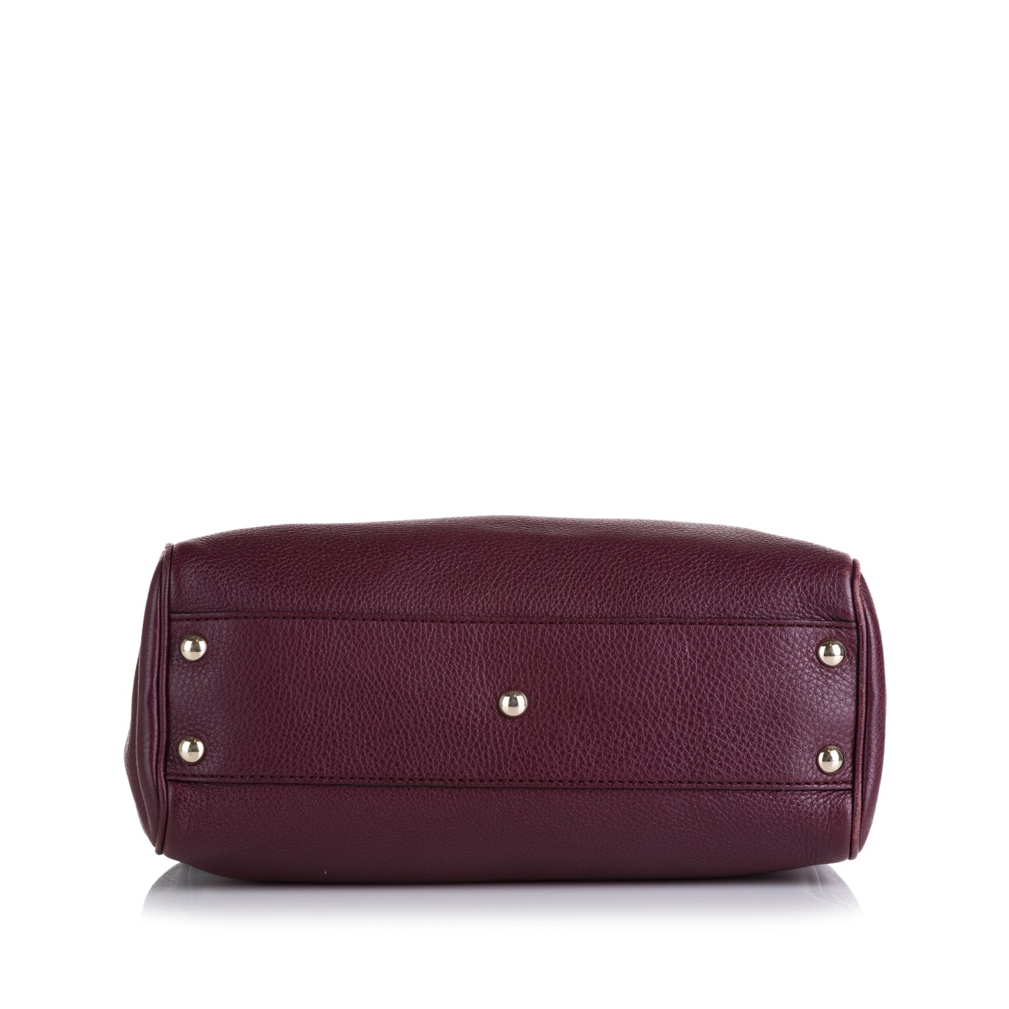 Bamboo Shopper Leather Satchel