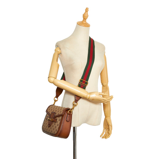 Medium GG Canvas Lady Web Crossbody