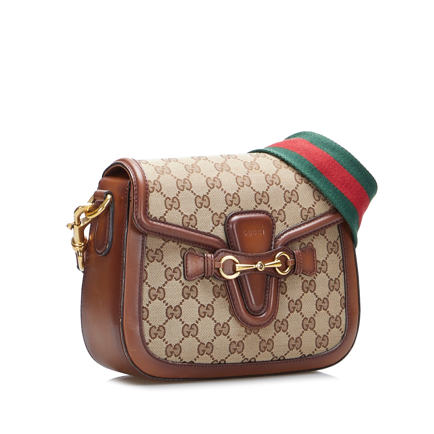 Medium GG Canvas Lady Web Crossbody