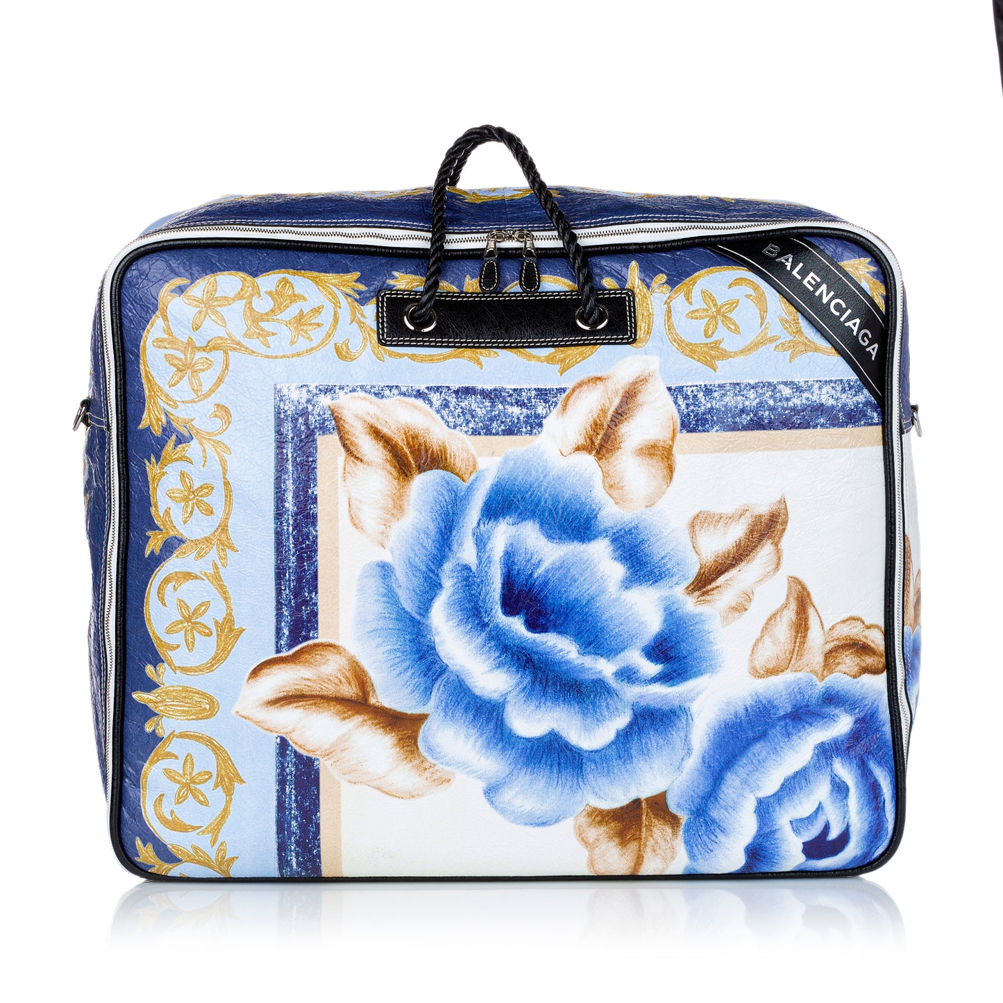 XL Blanket Square Leather Travel Bag