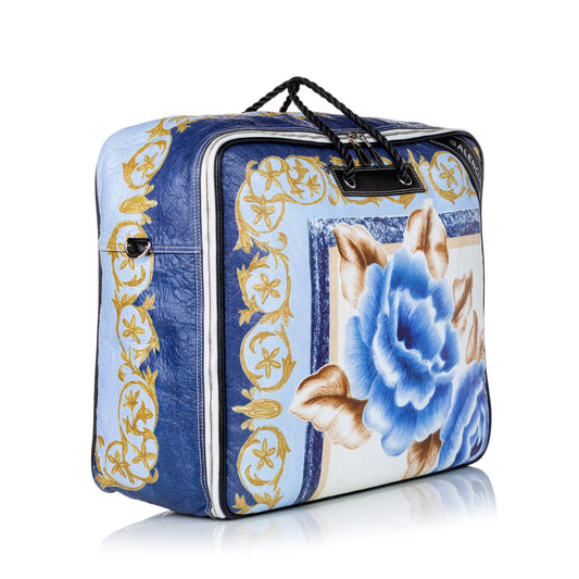 XL Blanket Square Leather Travel Bag