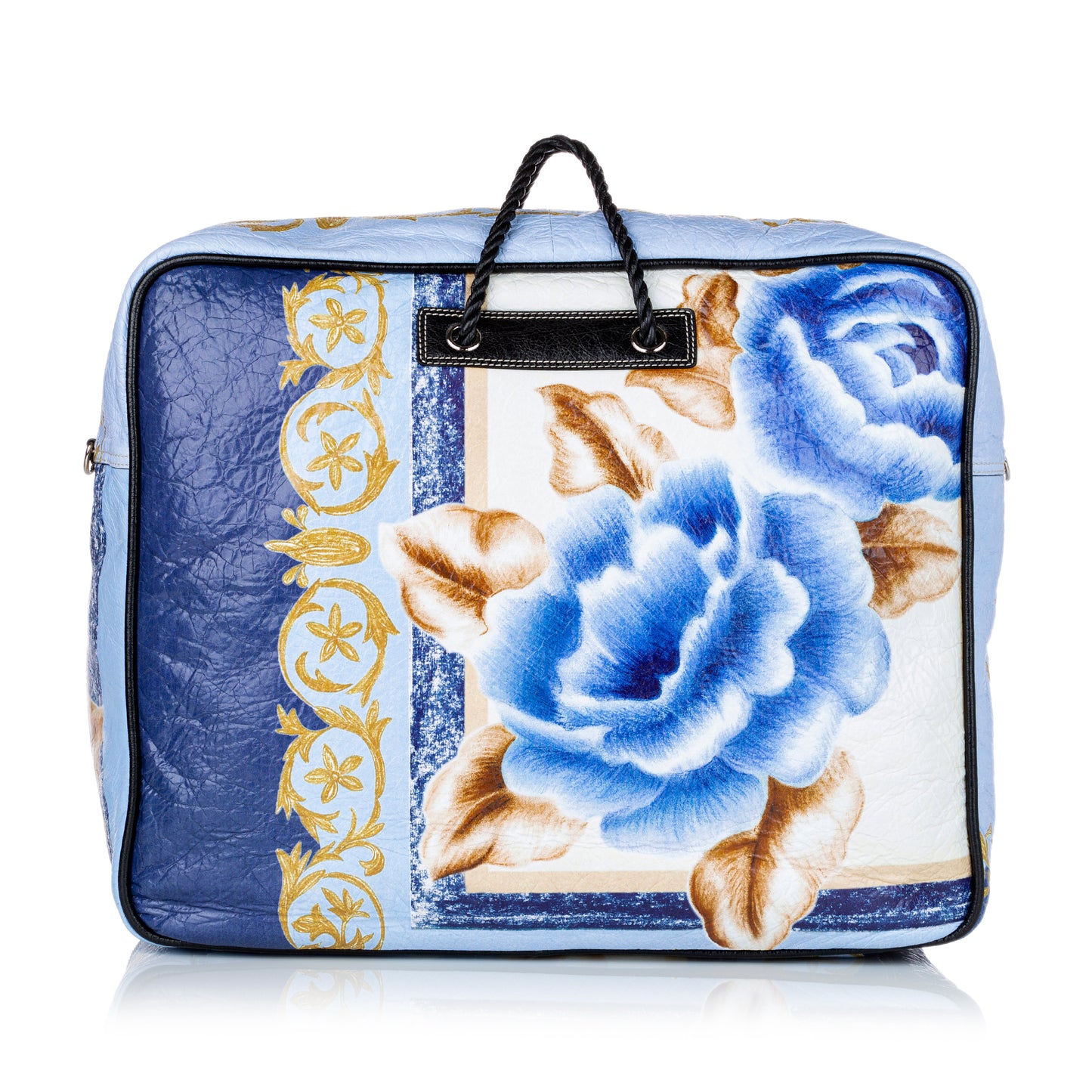 XL Blanket Square Leather Travel Bag