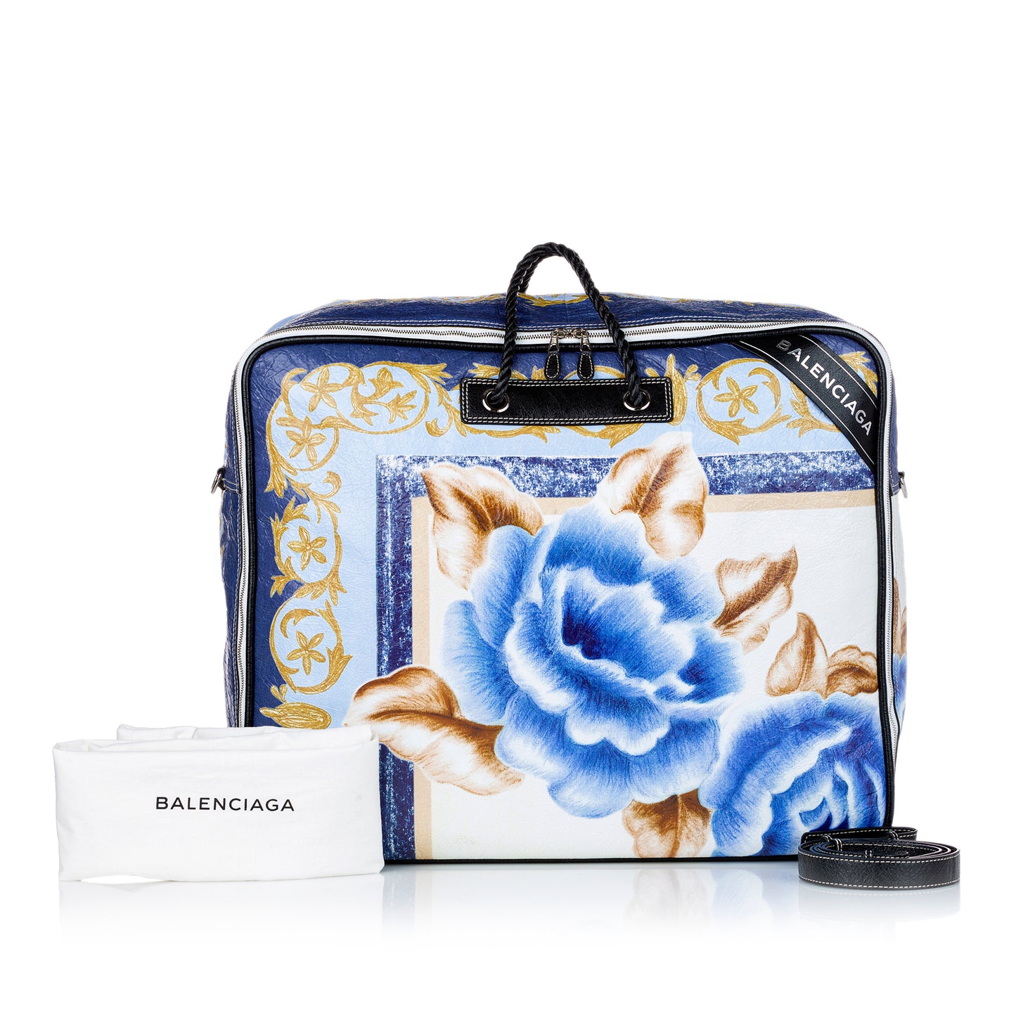 XL Blanket Square Leather Travel Bag