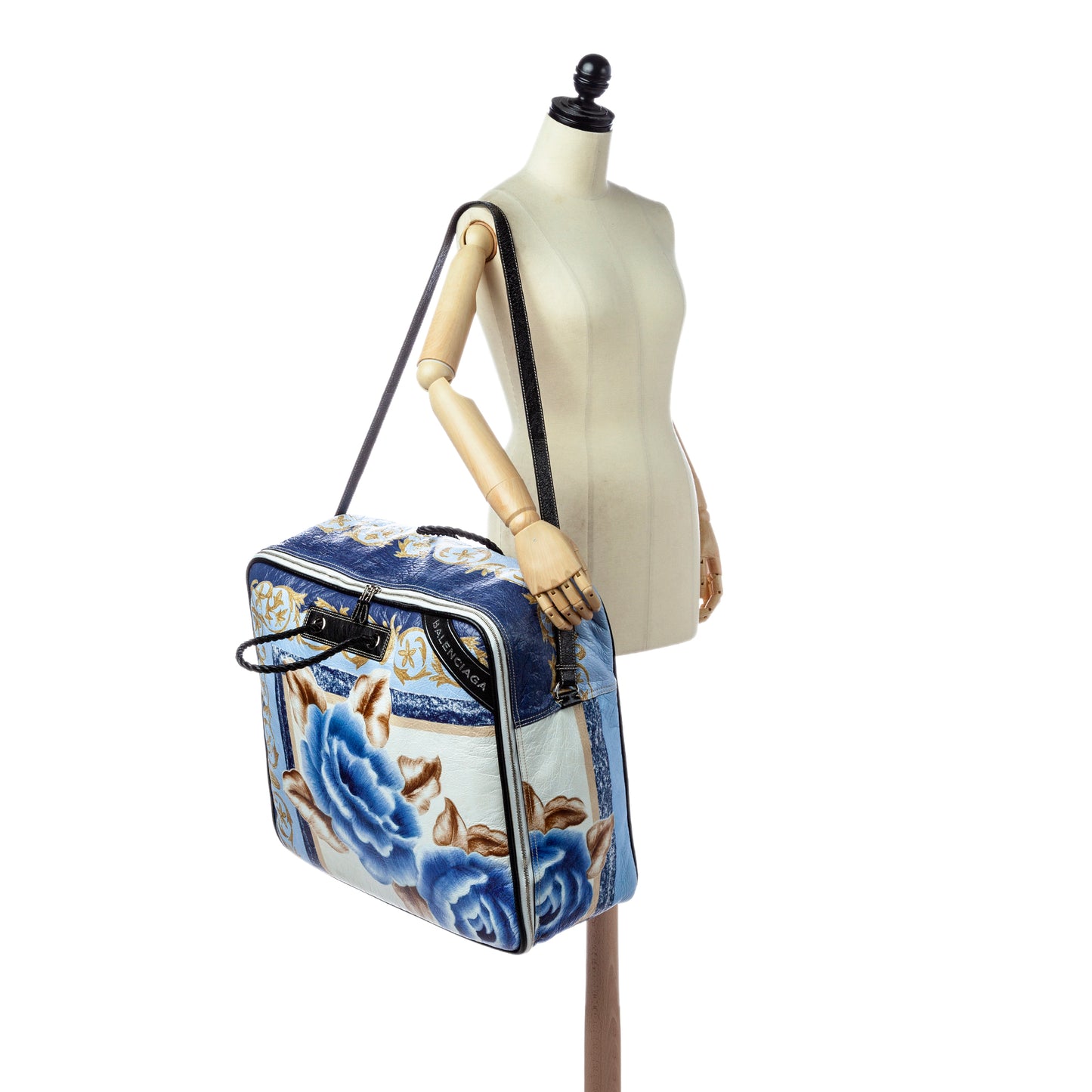 XL Blanket Square Leather Travel Bag