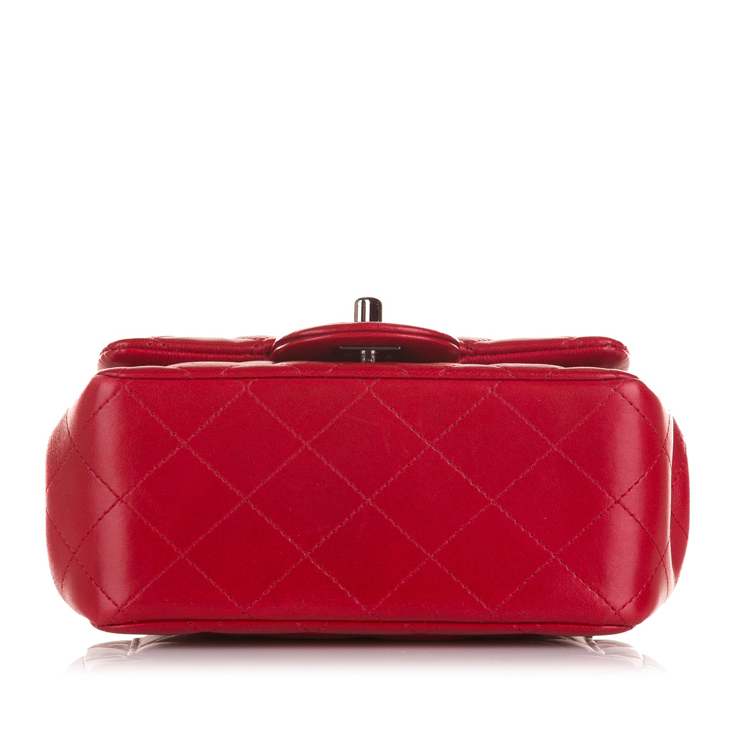 Mini Square Classic Lambskin Flap