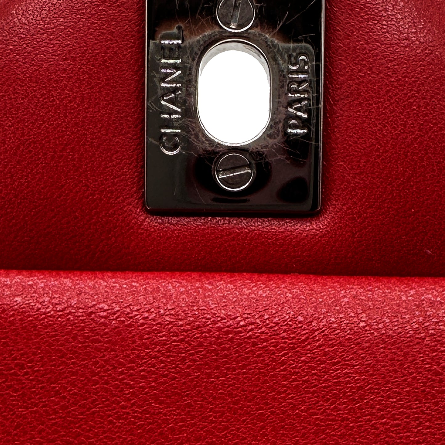Mini Square Classic Lambskin Flap