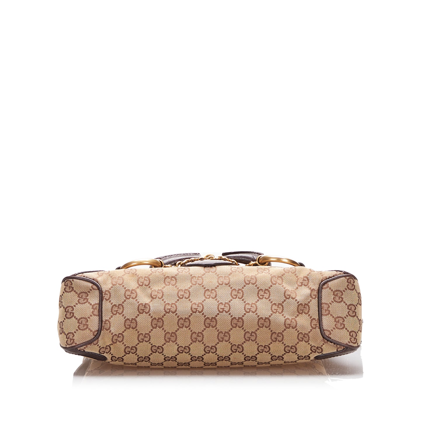 GG Canvas Horsebit Shoulder Bag