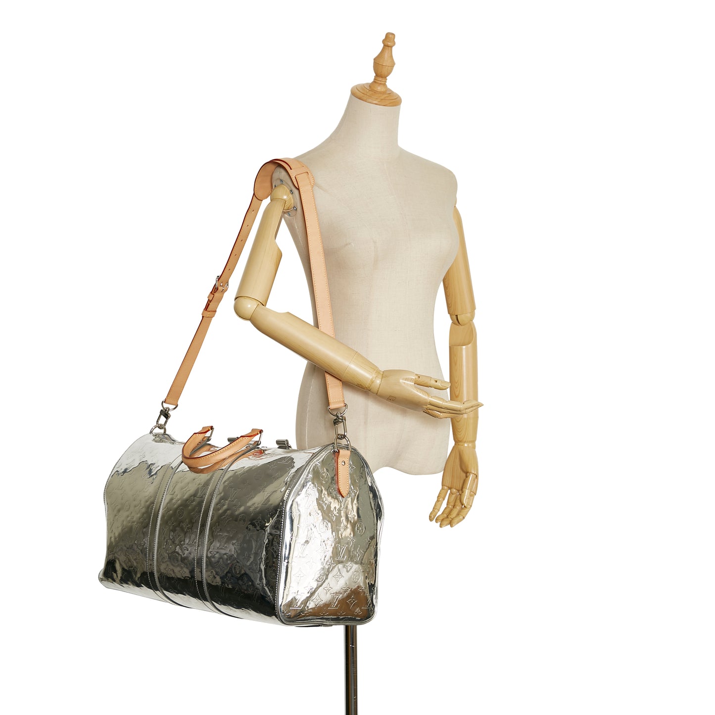 Monogram Mirror Keepall Bandouliere 50