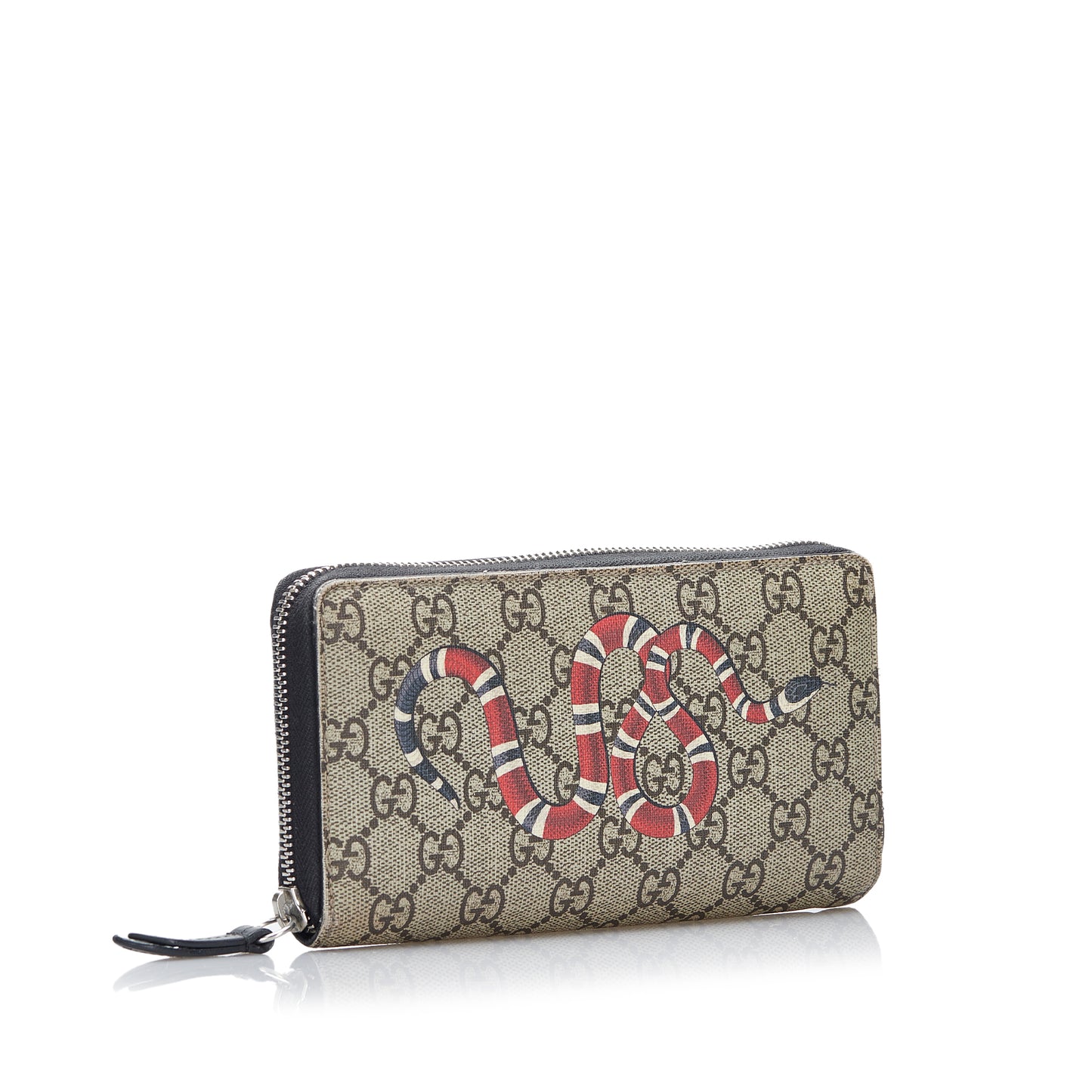 GG Supreme Kingsnake Zip Around Wallet