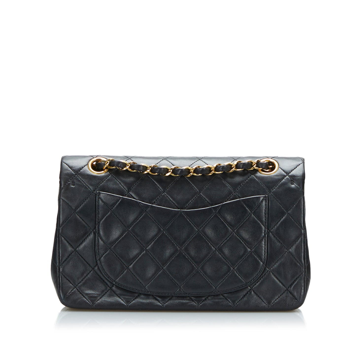 Small Classic Lambskin Double Flap