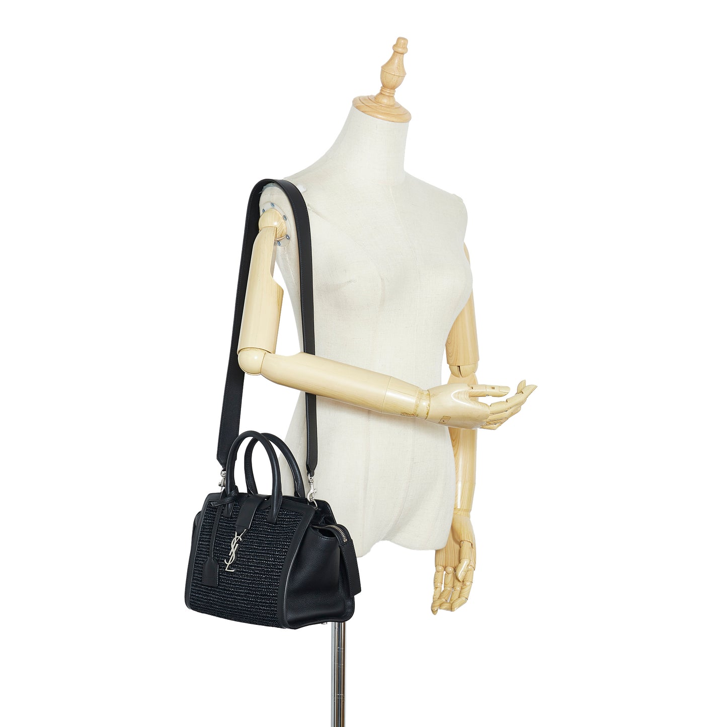 Raffia Cabas Downtown Satchel