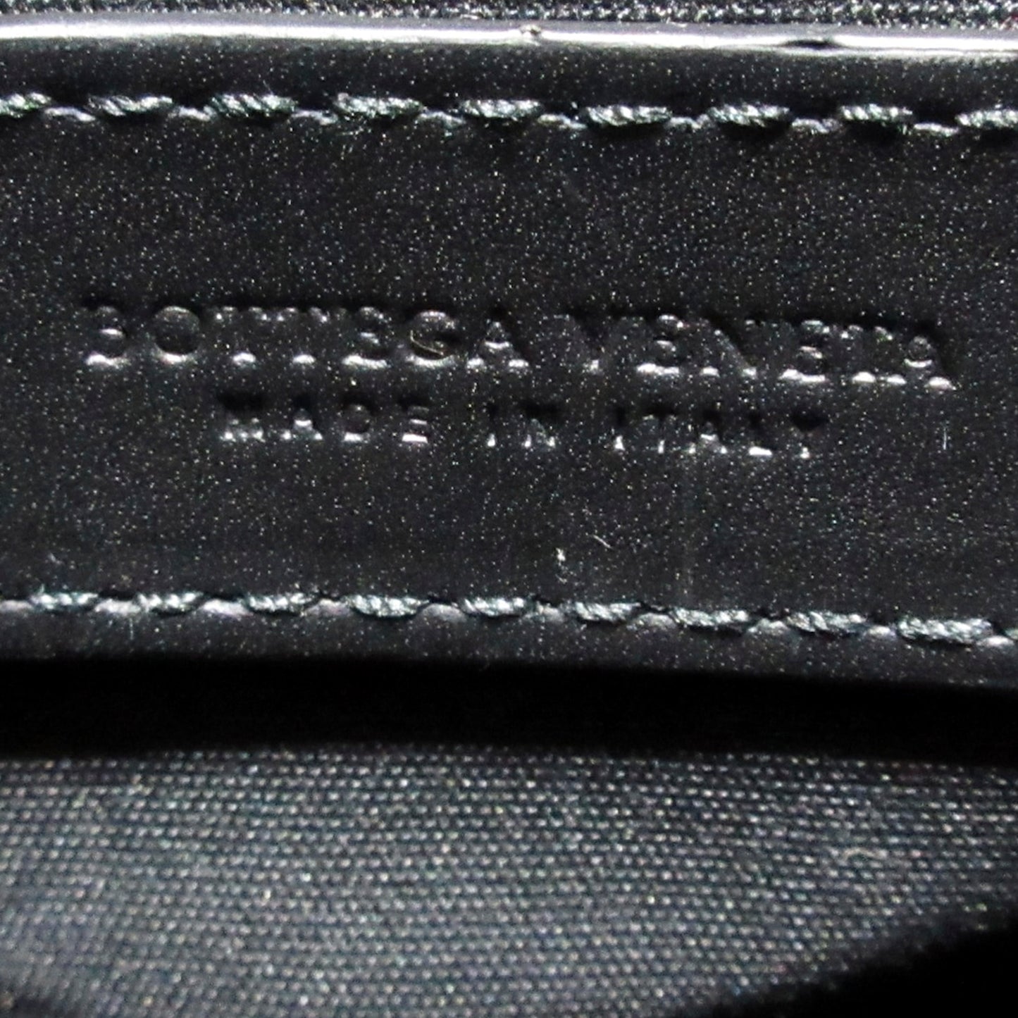 Perforated Leather Messenger Bag