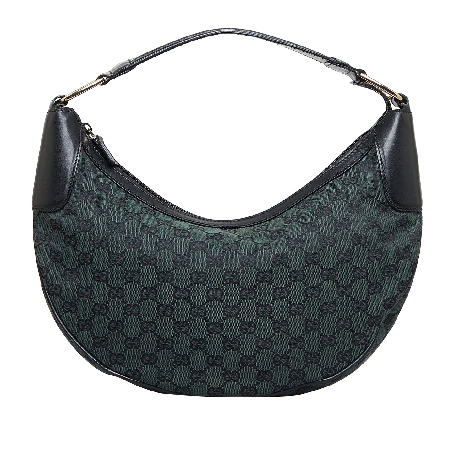 GG Canvas Half Moon Hobo
