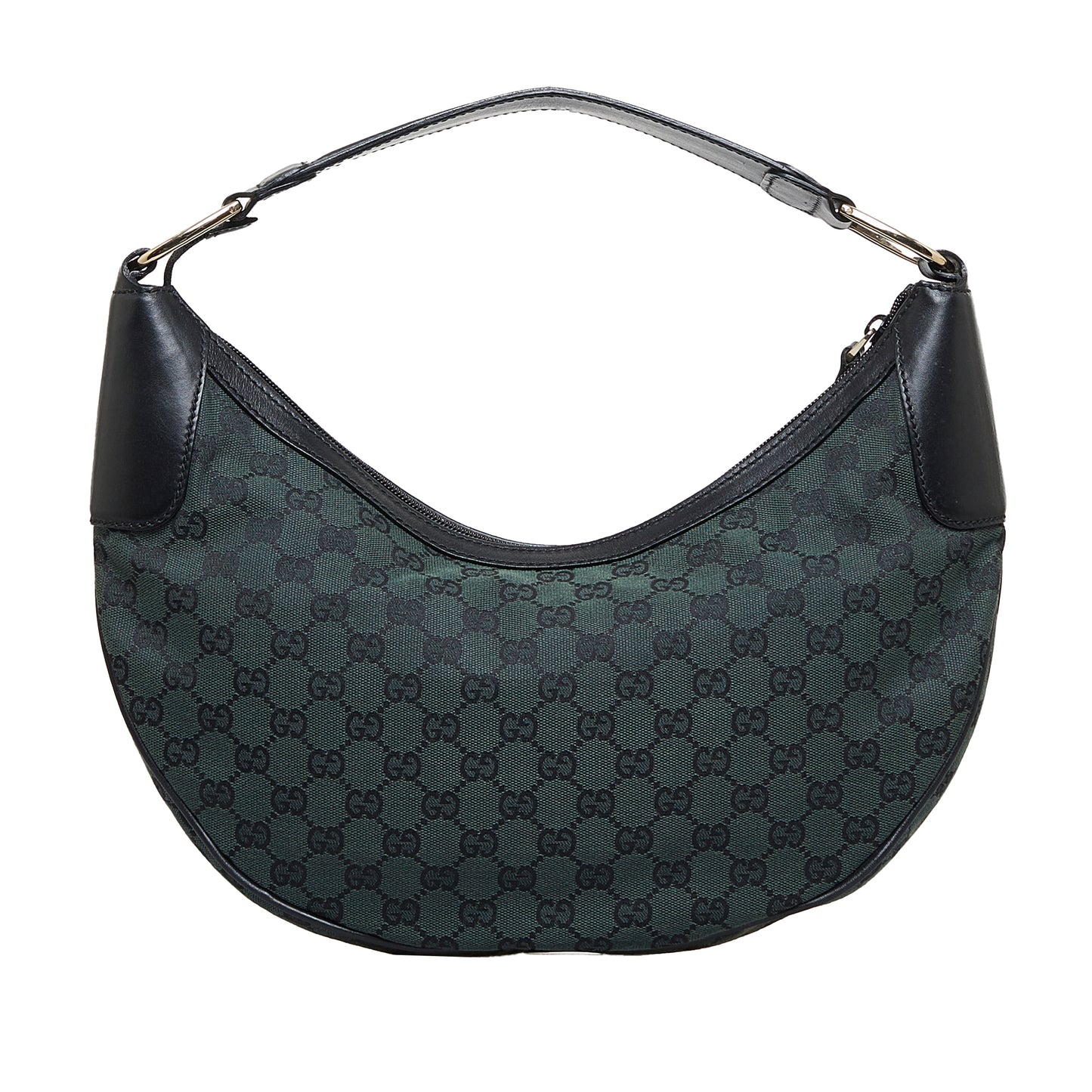 GG Canvas Half Moon Hobo