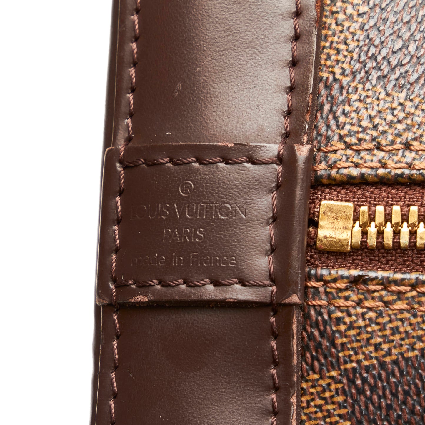 Damier Ebene Alma PM