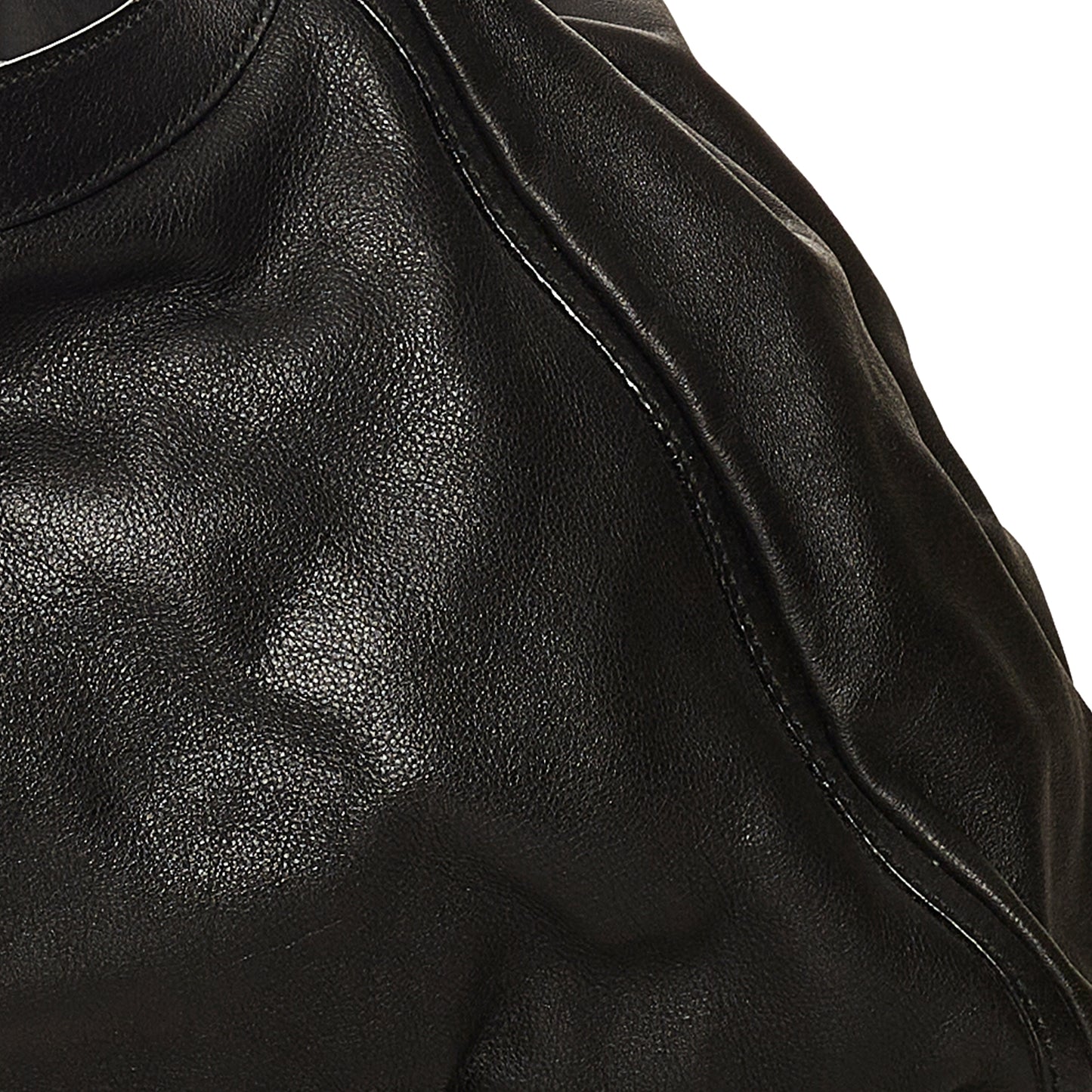 Abbey D-Ring Leather Shoulder Bag