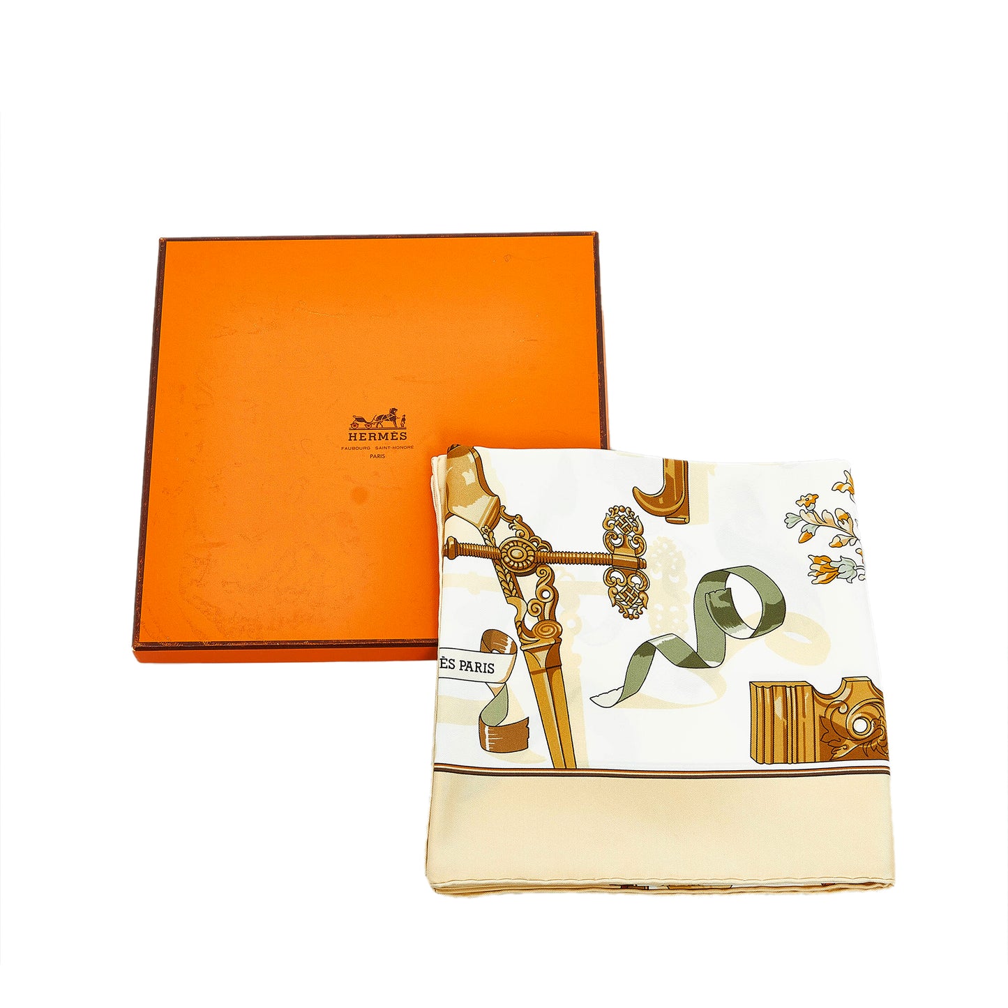 Copeaux Silk Scarf