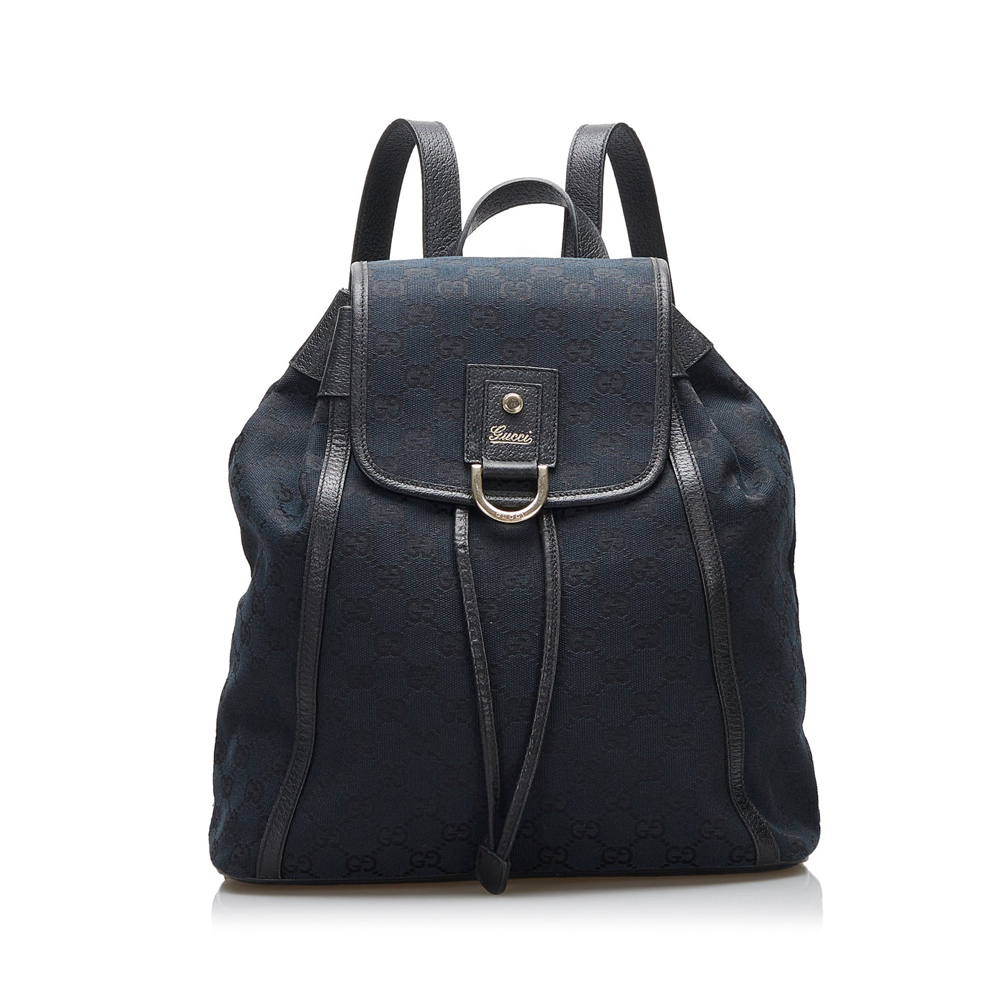 GG Canvas D-Ring Canvas Backpack